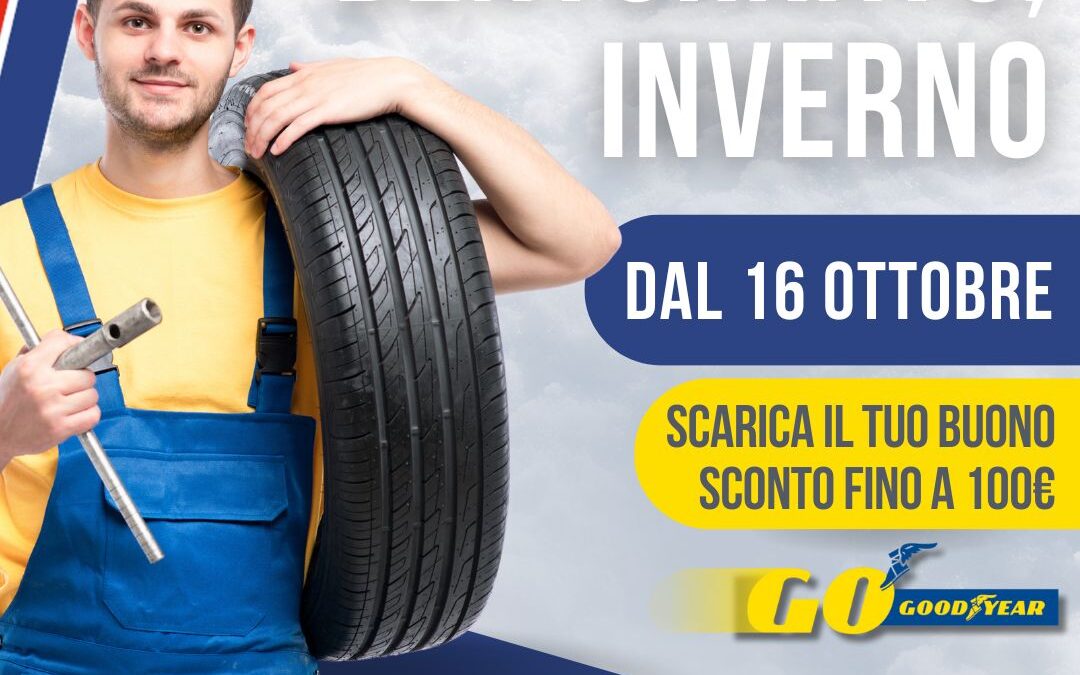 Fino a 100€ di sconto sui tuoi nuovi pneumatici