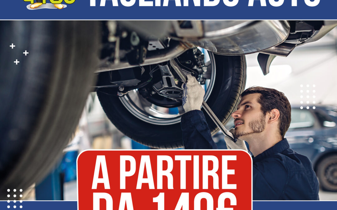 Offerta tagliando auto a partire da 149€